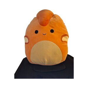 Original Squishmallows 11" Nichelle The Orange Dinosaur Pre-owned